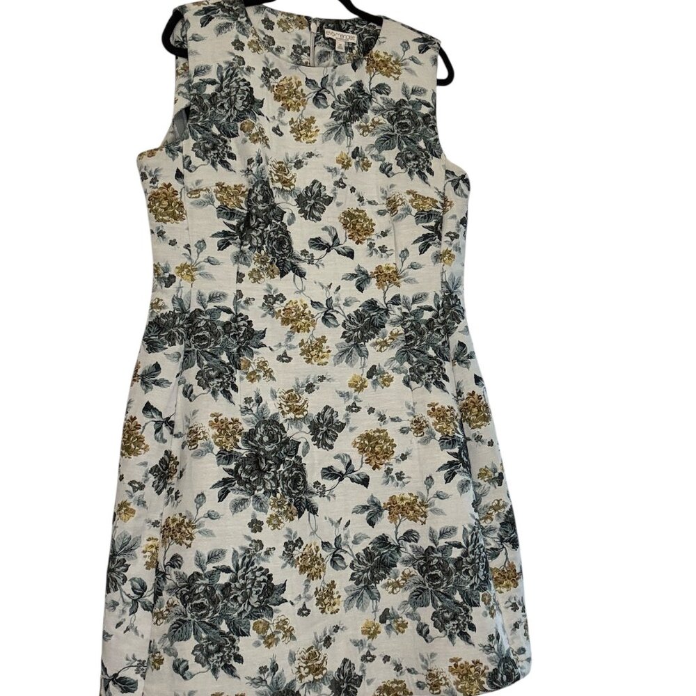 New York & Company Eva Mendes Floral Dress XXL Tall - Picture 4 of 11